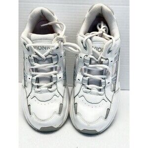 Vionic Womens 23Walk Athletic White Walking Shoes Size 8 Pre-owned